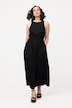 Maxikleid, Leinenmix, Rundhals, ärmellos