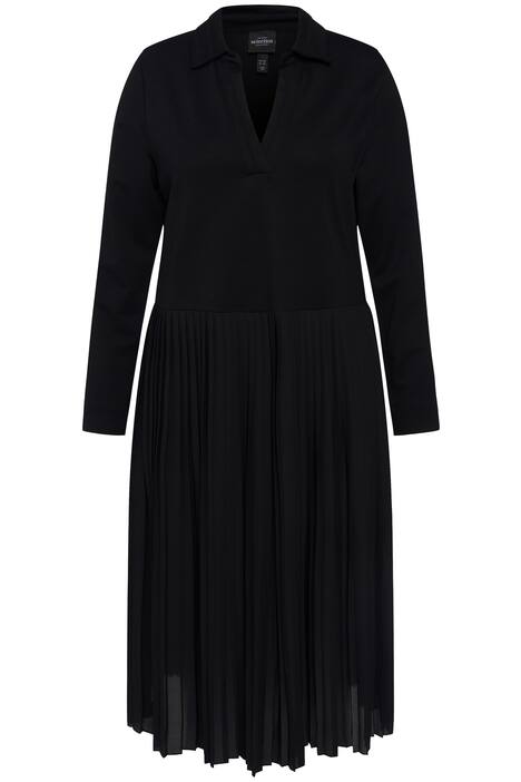 Midi šaty, Punto di Roma, výstřih do V, 3/4 rukávy