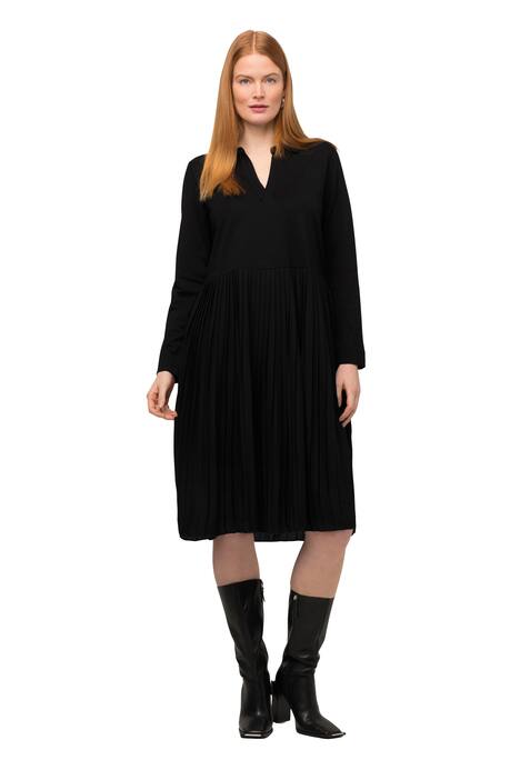 Midi šaty, Punto di Roma, výstřih do V, 3/4 rukávy