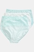 maxi slips, set van 3, kanten boord, dessin/effen