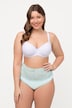 maxi slips, set van 3, kanten boord, dessin/effen