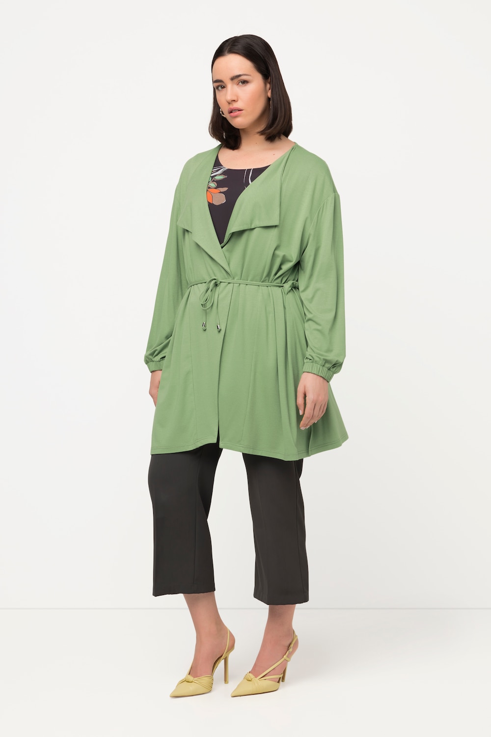 Große Größen Jacke, Damen, türkis, Größe: 42/44, Viskose, Ulla Popken