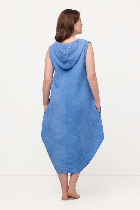 Eco Cotton Cocoon Dress | Tunics | Blouses