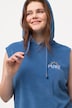 Eco Cotton Sleeveless Terrycloth Hoodie