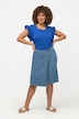 Denim-Skort Mary, 5-Pocket-Style, Elastikbund