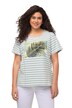 Tričko, proužky, palmy, kulatý výstřih, krátké rukávy