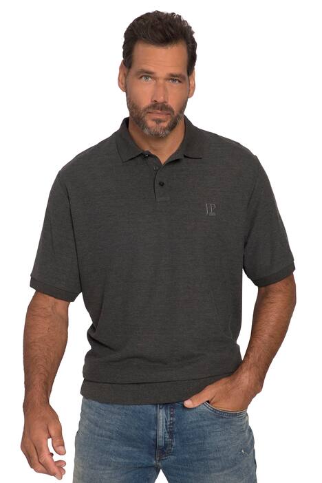 Polokošile, pohodlný břišní střih, piké, krátké rukávy, XXL až 8XL