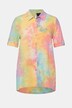 Tie-Dye Short Sleeve Button Down
