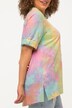 Tie-Dye Short Sleeve Button Down