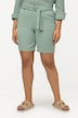 Pantalón corto de Lyocell Rose, pernera ancha, aspecto vaquero, cintura elástica