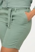 Pantalón corto de Lyocell Rose, pernera ancha, aspecto vaquero, cintura elástica