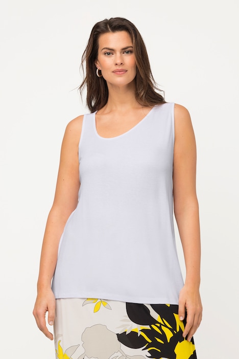 Asymmetric V-neck Tank