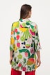 Fruit Print 3/4 Sleeve Button Down