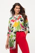 Fruit Print 3/4 Sleeve Button Down