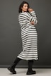 Stripe Print Fine Knit Dress