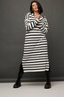Stripe Print Fine Knit Dress