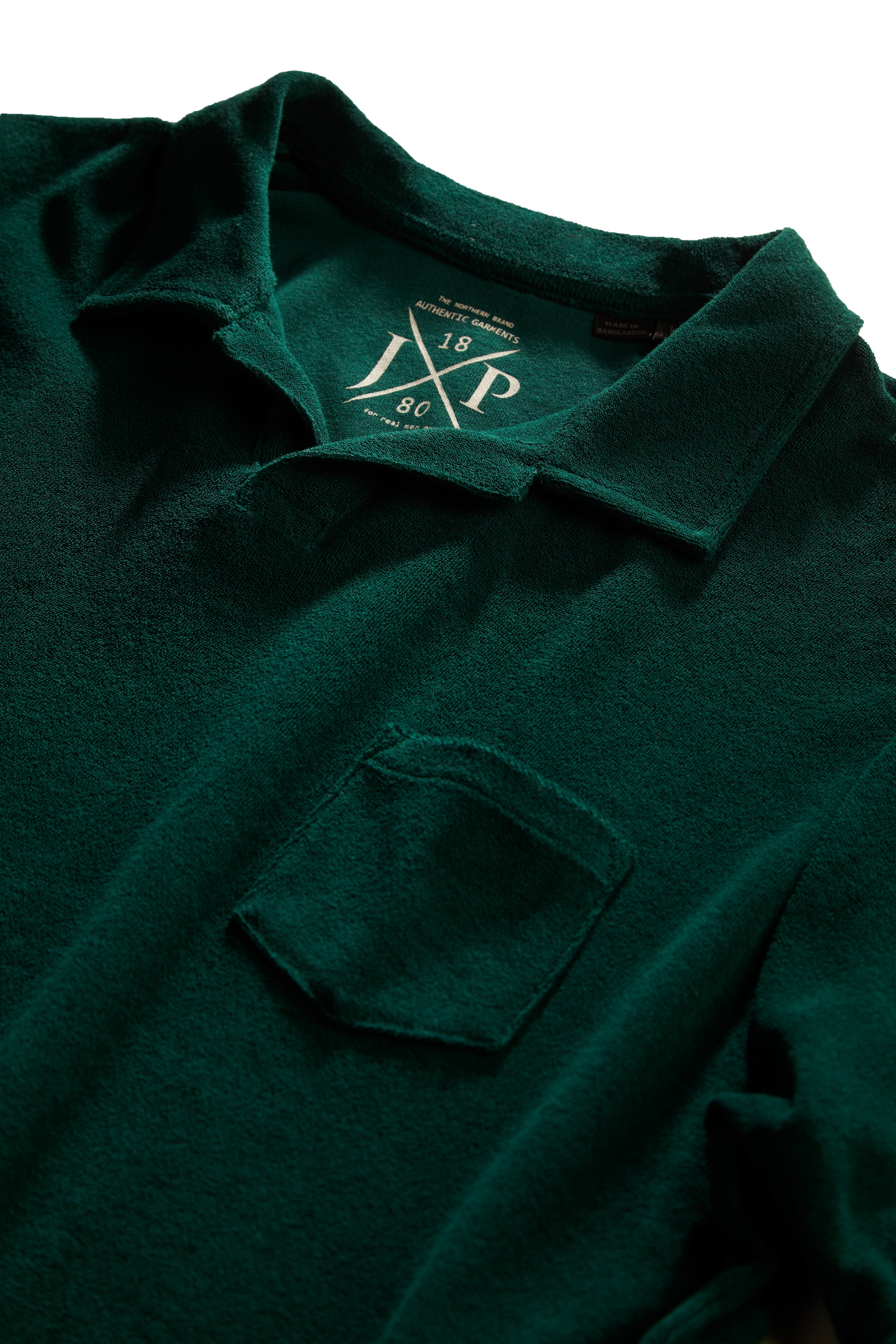 JP 1880 Herren große Größen Poloshirt Halbarm Frottee Cuba Kragen 817090