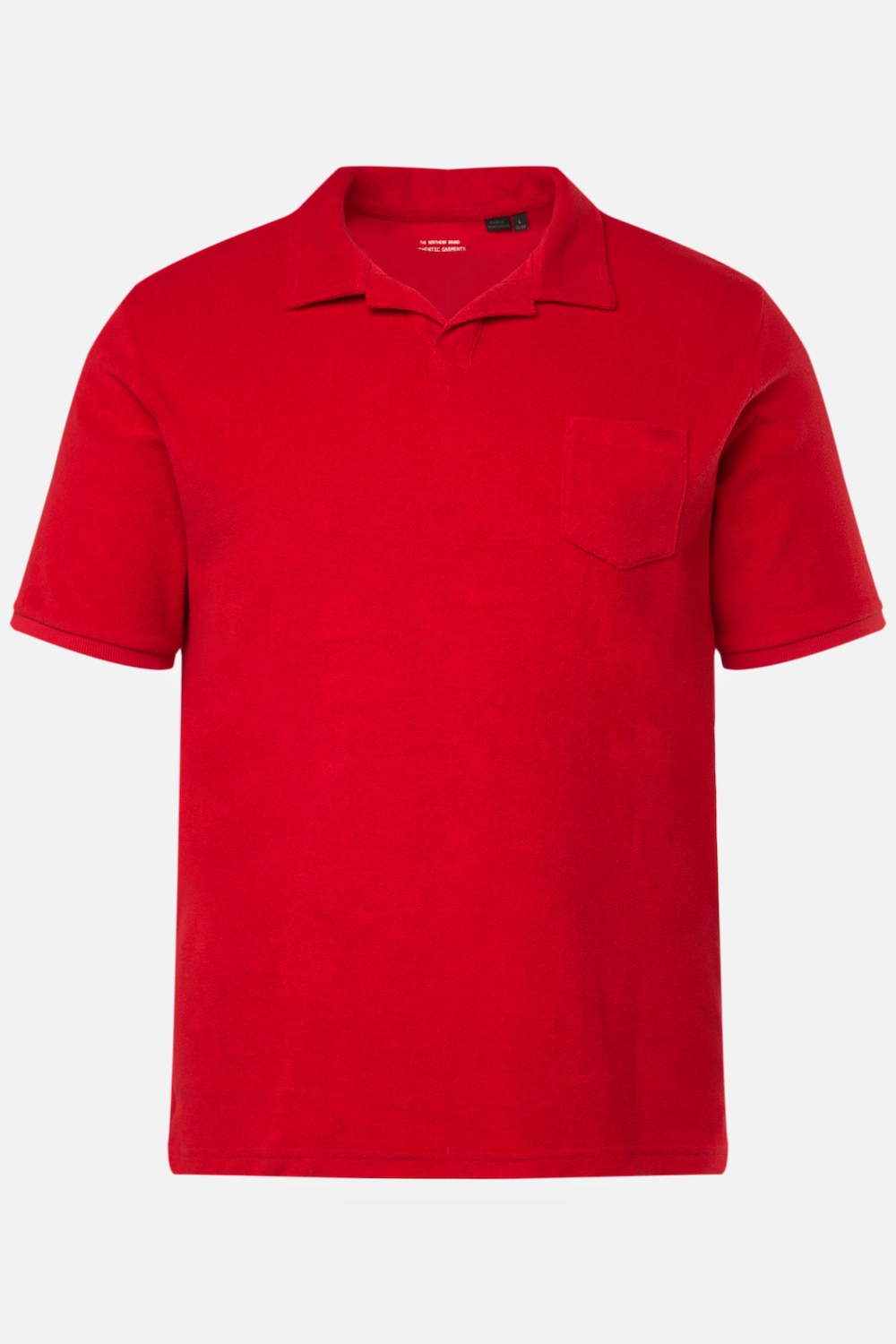 Poloshirt, Halbarm, Frottee, Cuba-Kragen