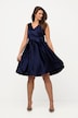 Shimmer Effect Sleeveless Cocktail Dress