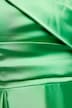 Abendkleid, A-Linie, drapiert, V-Ausschnitt, ärmellos