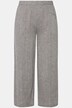 Cropped Wide Leg Linen Blend Pants
