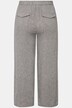 Cropped Wide Leg Linen Blend Pants