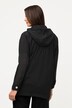Sheer Oversized Zip Up Hoodie