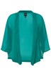 Šifonová bunda, oversize, šálový límec, 3/4 rukávy