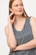 Top, paski, Classic Fit, dekolt w szpic, bez rękawów
