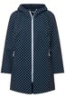 HYPRAR softshellová bunda, puntíky, vodoodpudivá, kapuce