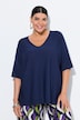 Pullover, Oversized, V-Ausschnitt, Halbarm