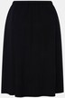 Flared A-Line Midi Pull-On Skirt