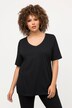 T-shirt, classic, V-hals, korte mouwen