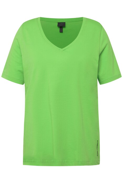 Tričko, Classic střih, výstřih do V, krátké rukávy