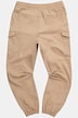 STHUGE cargobukse, Modern Fit, elastisk linning, 6 lommer, opptil 8XL