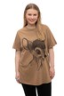 Tričko Bambi, oversize, kulatý výstřih, krátké rukávy