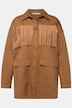 Fringe Button Front Jacket