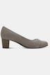 Zapato de tacón, Jana Shoes, aspecto de cuero, pedrería, ancho H