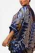Bluse, bedruckt, Oversized, Rundhals, Halbarm