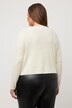 Ribbed Button Front V-Neck Short Cardigan Sweater