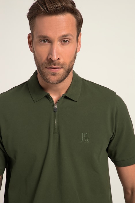 Camiseta JAY-PI FLEXNAMIC®, Exterior, Media Manga, Azul Medio | Ulla Popken