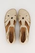 Sandalias de piel Josef Seibel, tira de cierre velcro, ancho H
