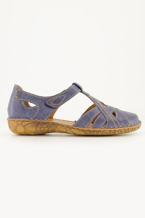 Josef Seibel Leder-Sandalen, Klettriegel, Weite H