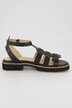 Leder-Sandalen, Flechtriemen, Weite H