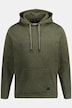 JAY-PI Strickfleece-Hoodie, Outdoor, Kapuze, Kängurutasche