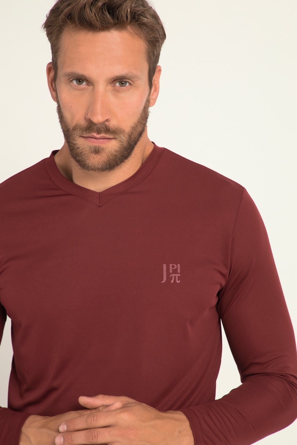 Stora storlekar Vandringströja FLEXNAMIC®, Her, röd, storlek: 4XL, Polyester, JAY-PI