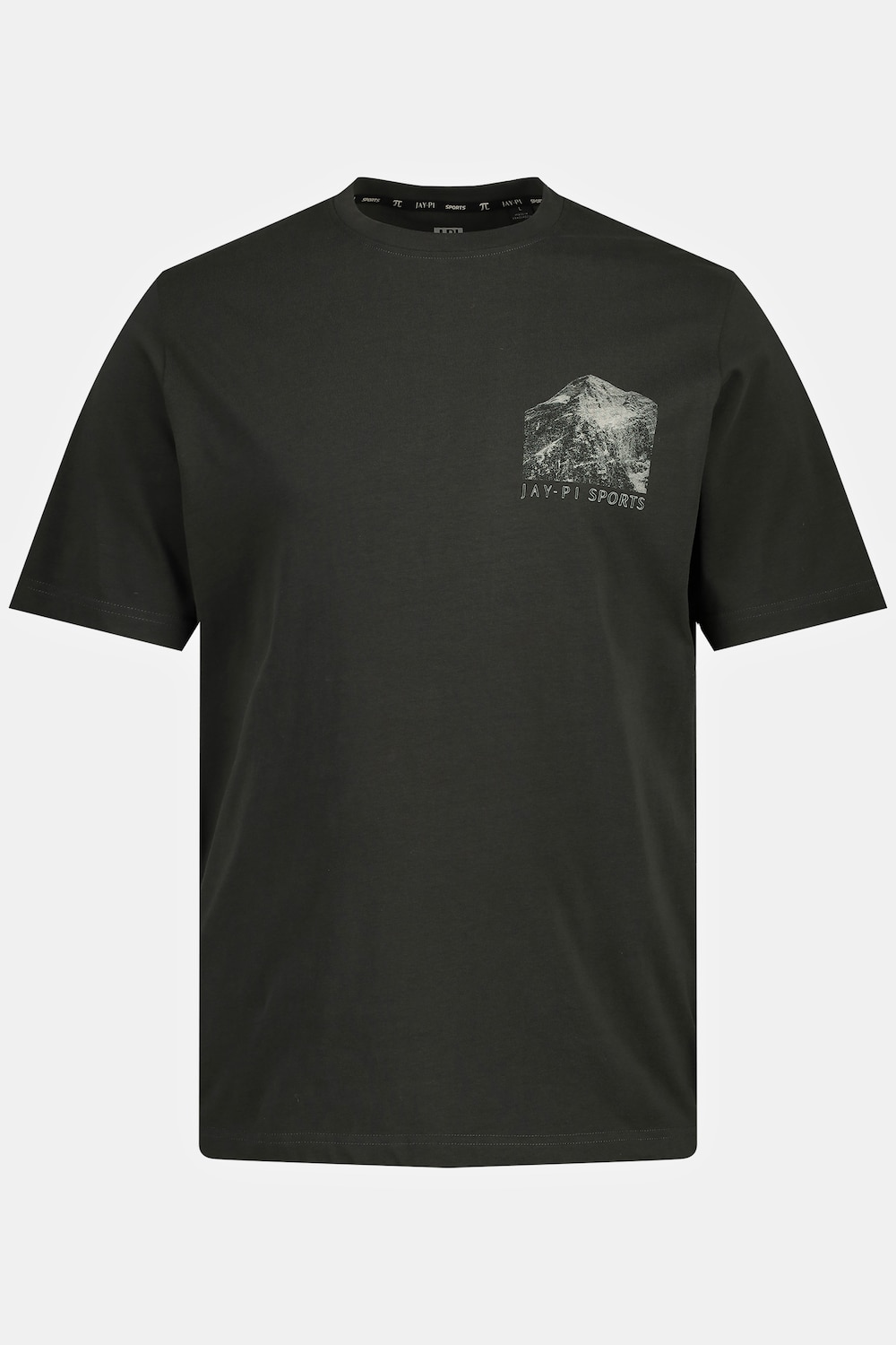 Grote Maten JAY-PI T-shirt FLEXNAMIC®male, groen, Maat: 4XL, Katoen, JAY-PI