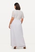 Brautkleid, Boho-Style, A-Linie, V-Ausschnitt, Halbarm