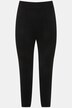 Piped Jersey Knit Elastic Waist Leggings