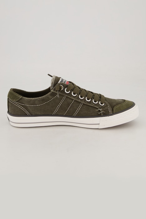 Sneakers pour homme de la marque Dockers, en toile. Disponibles jusqu'à la pointure 50.